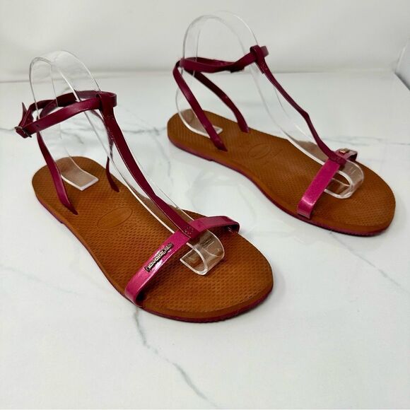 Havaianas T-Strap Sandals- Size 9 - Picture 1 of 13